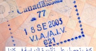 تأشيرة الدراسة في كندا