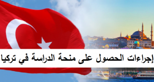 إجراءات الحصول على منحة الدراسة في تركيا