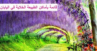 قائمة بأماكن الطبيعة الخلابة في اليابان